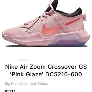 Nike Air Zoom Crossover Basketball shoes Big Kids Size 6 Womens size 8.5…